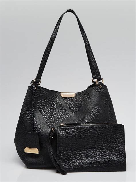 burberry cantebury check embossed leather bag|burberry canterbury tote.